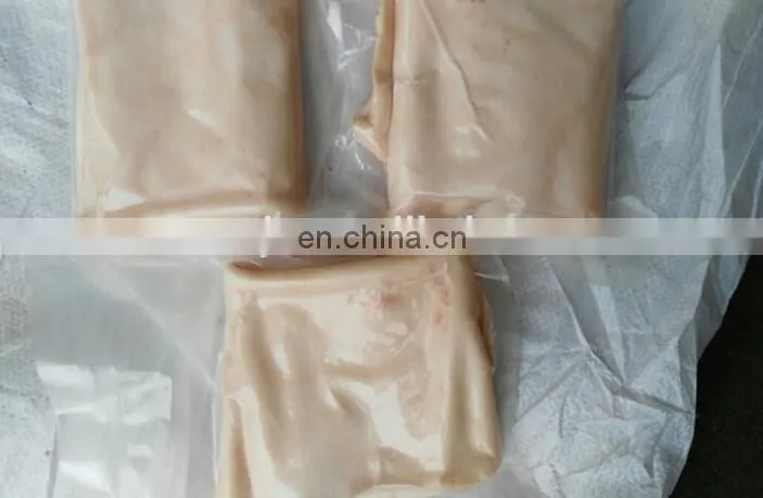 Stainless steel pig cow cattle sheep goat skin hair removal machine|mutton skin dehair machine in United States