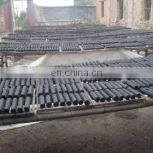 Small type straw charcoal stick making machine rod briquetting machine made in china