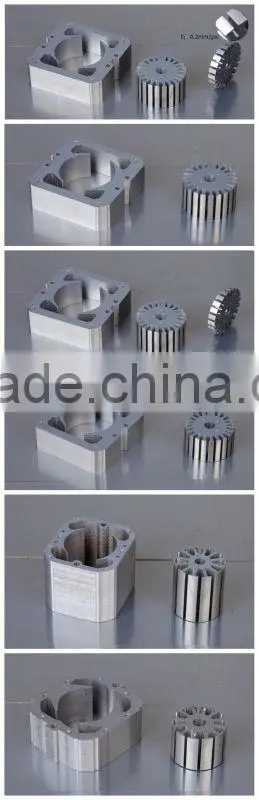 Motor rotor&stator stacks