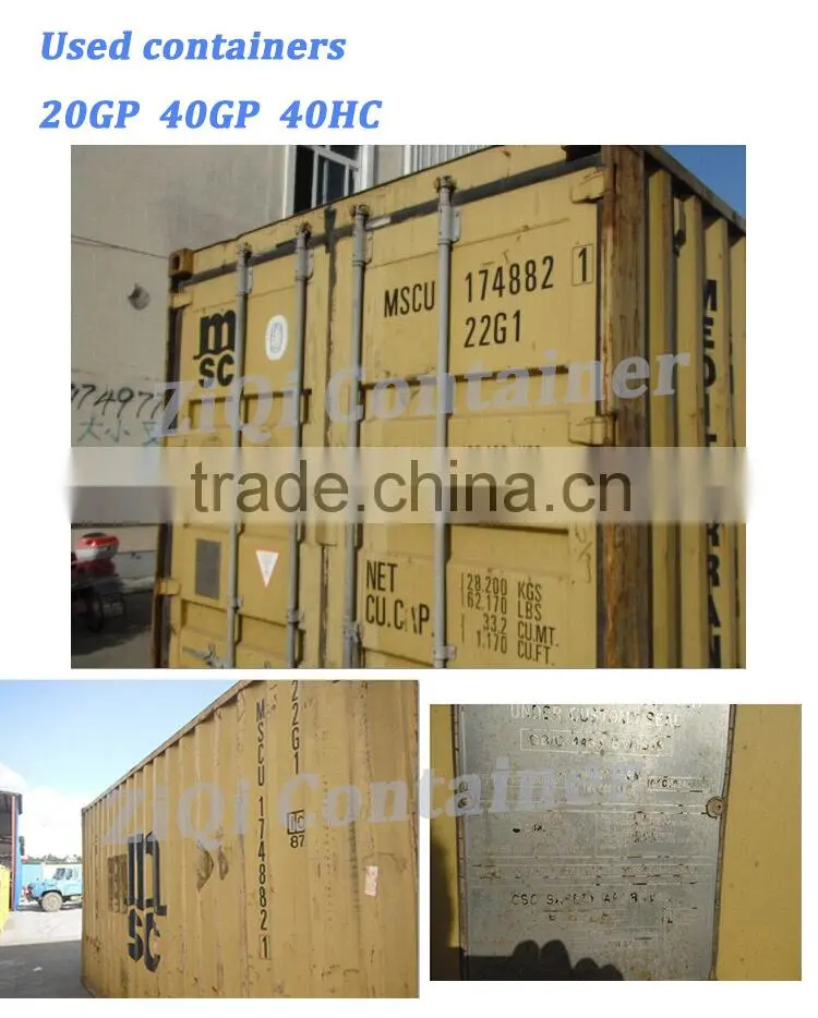 high quality 20ft used shipping container for sale