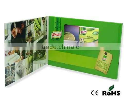 4.3 inch Video player greeting card,video display greeting card,digital greeting card