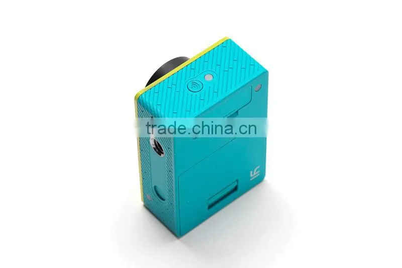 Ambarella A7LS Processor 16MP CMOS 155 Degree Wide Angle XIAOMI Yi WiFi Action Camera 60FPS@1080P 120FPS@720P With Time Lapse