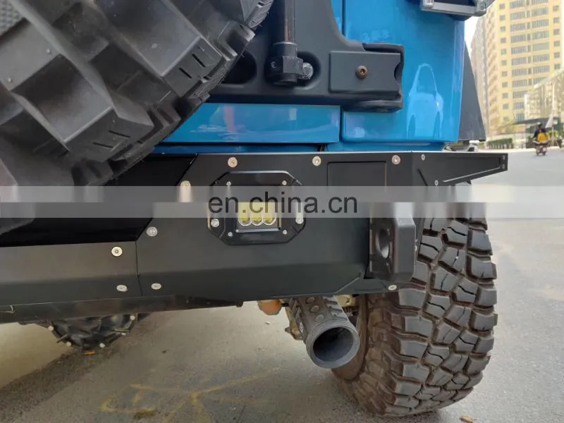 Aluminum Rear Bumper protector accessories for Jeep Wrangler JK 2007 Accessories