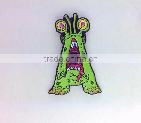 2041 gold soft enamel /custom offset print lapel pins/custom lapel pins