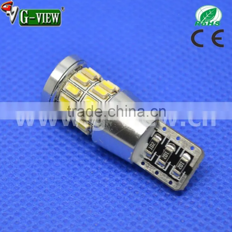 Hotsale car led t10 3014 canbus interior led auto bulb w5w