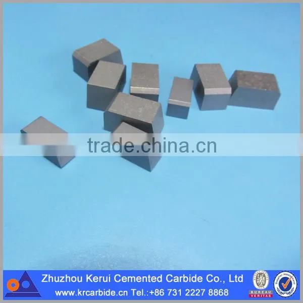 Cemented carbide brazed insert type D from top quality manufacturer in China