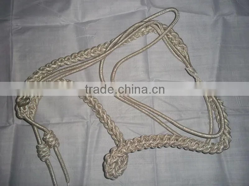 military shoulder cords and aiguillettes