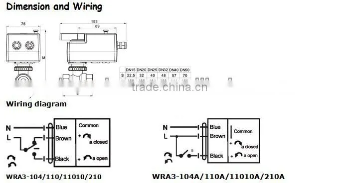 DN20 air damper for hvac system