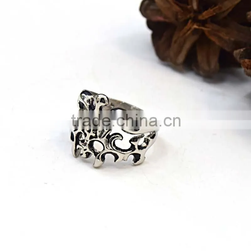 boys rings fashion titanium stainless steel ring