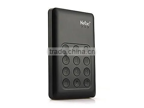 USB3.0 2.5Inch 2TB External Hard Disks with AES256 Encryption
