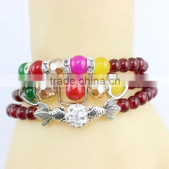 2015 factory direct sale natural stone bracelet