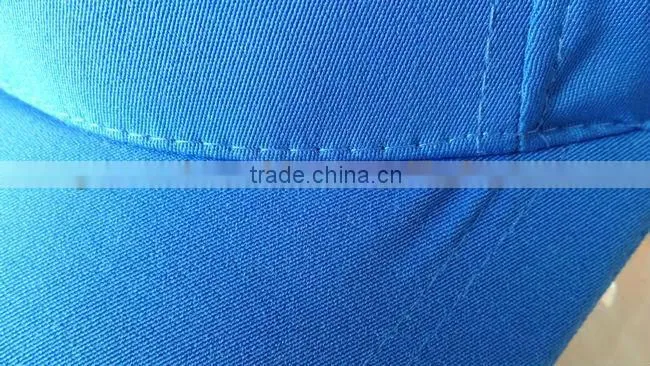 custom blank blue baseball solar fan cap