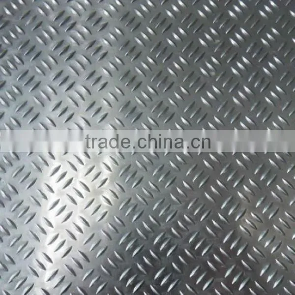 aluminum two- bar tread plate