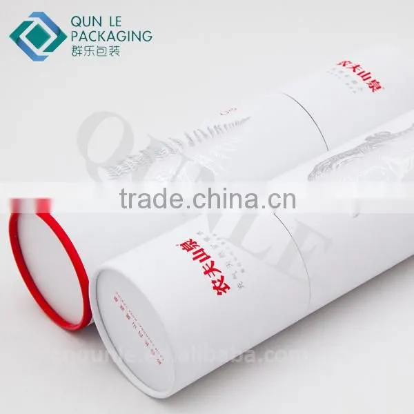 Luxury Customized Round Glass Bottle Paper Packaging