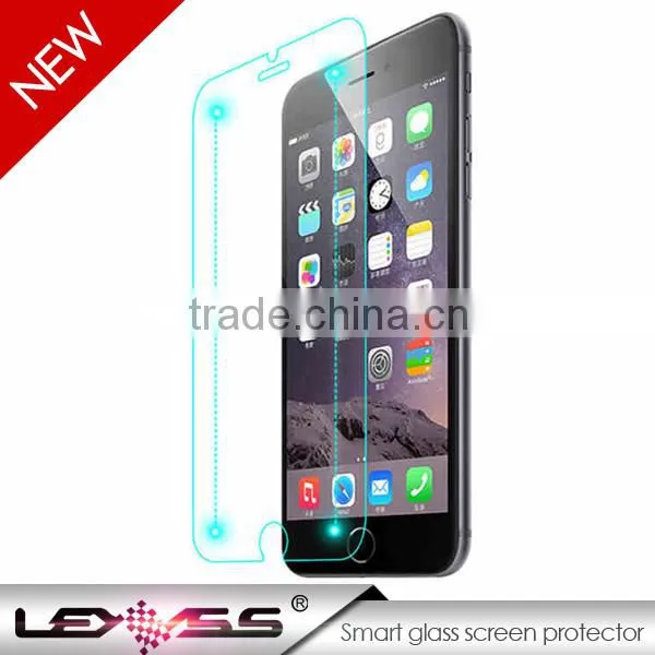 2015 new products best quality smart tempered glass screen protector for iphone 6&plus