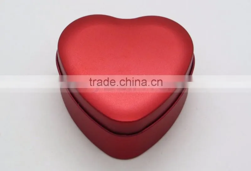 73mm x 38mm Best Choice for Candy Chocolate Factory Price Wedding Heart Tinplate Box