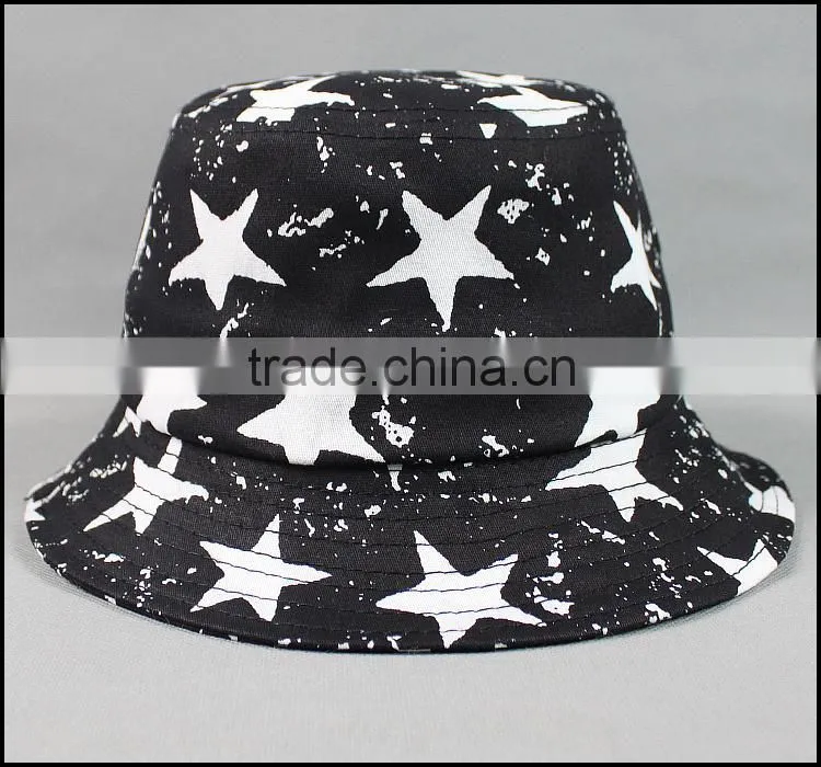 buy 2015 custom fashion hat with pattern blank bucket hat