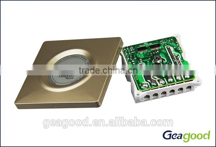Control four groups simple on off remote control switch