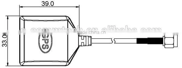 Reliable Quality GPS Glonass Combo Antenna for Nevigation