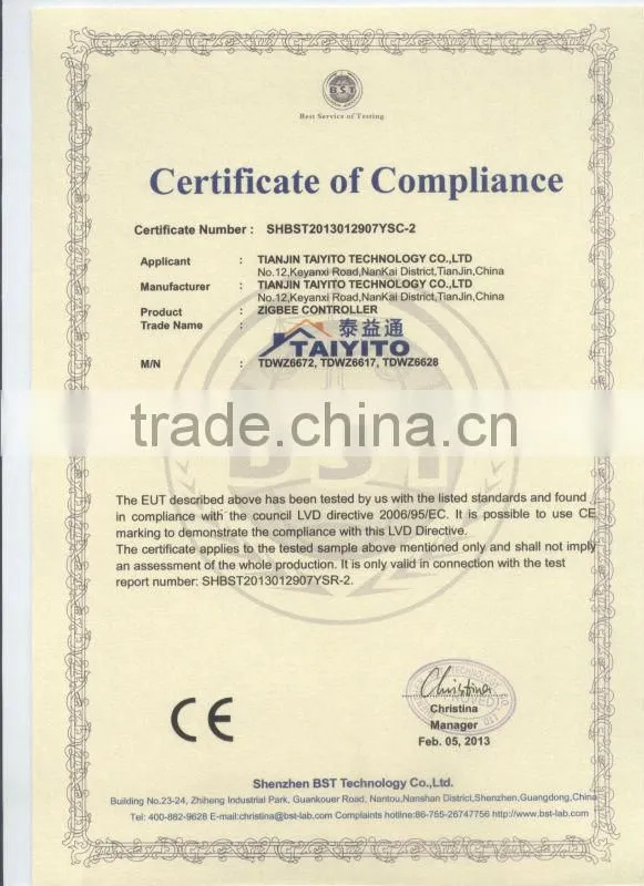 Taiyito Zigbee quality curtain rail/electric curtain track automation/home automation