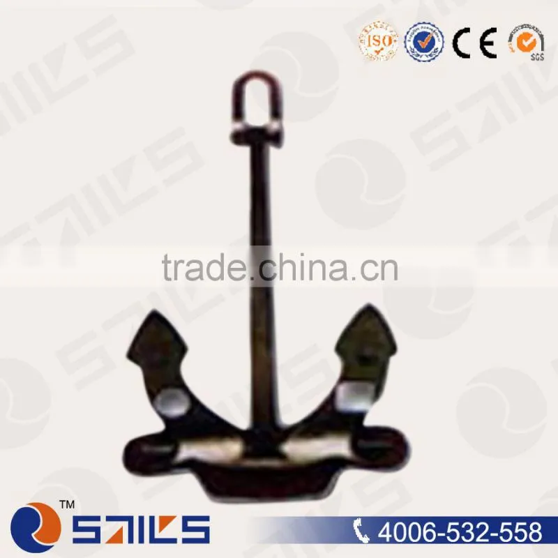 5LB Marine Hardware Hot Dip Galvanized Cast Grapnel Folding Anchor