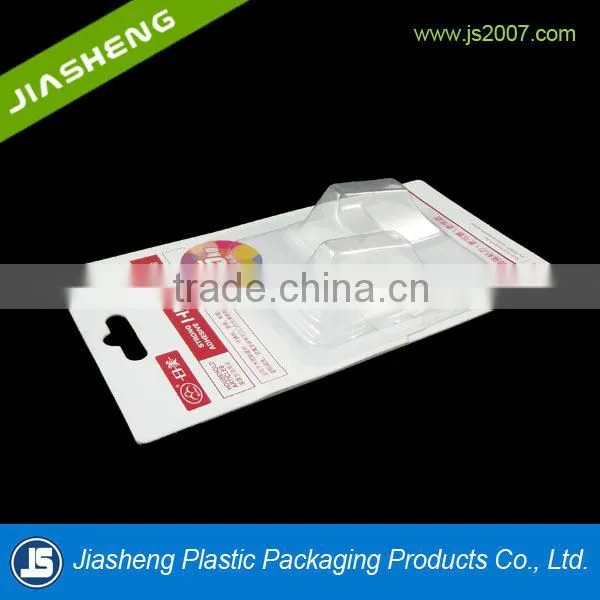 clear plastic clamshell packaging for peg