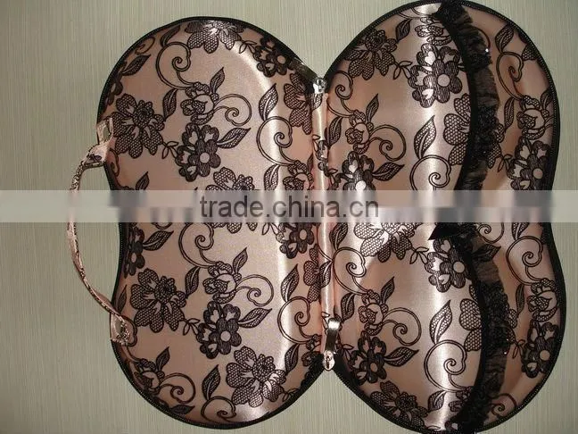 Dream like satin EVA bra case