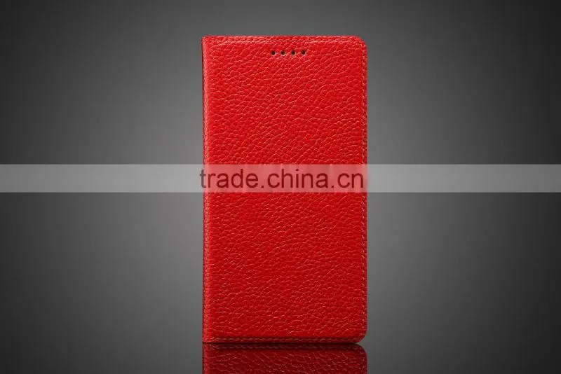 KDS Simple Version Genuine Leather Flip Case for Xiaomi Redmi Note 3 MT-5203