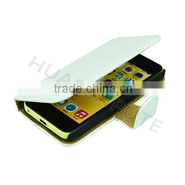 100 pattern Wallet Leather Case For iPhone5C, Newest Flip Leather Case For iPhone5C