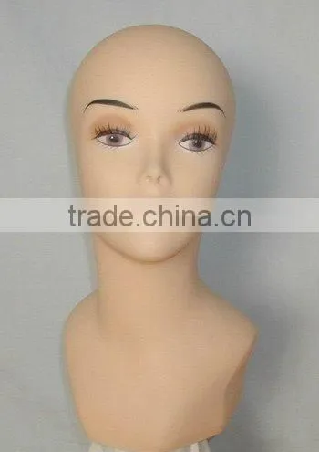 natural skin color mannequine head
