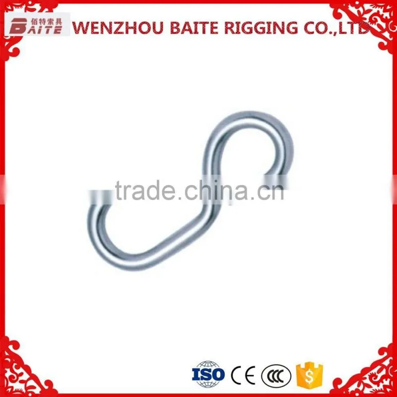 SS304 316 Simple S Hook/Factory price Simple S Hook