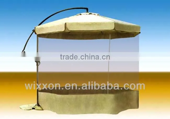 Patio Sunshade,Patio Umbrella, Patio Parasol, Patio Bumbersol,Banana Umbrella,Banana Parasol With Crank&Cross Stand Base