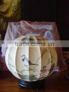 chinese antique paper lamp