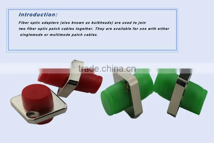 FC Fiber Optical adapter hot sale D Fiber Adapter FC Splice or Test offer ST SC FC LC