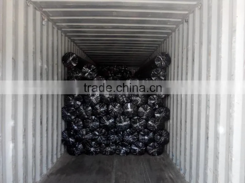 Biaxial polyester geogrid wall soil reinforcement with CE