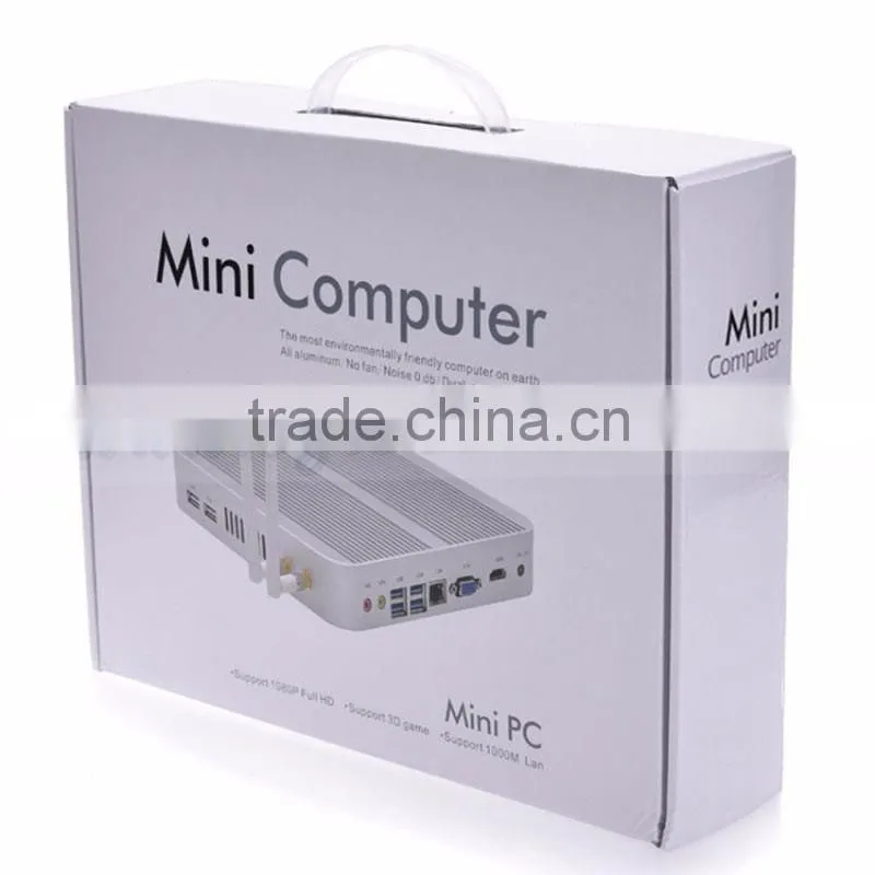 New Intel SOC Mini Computer Fanless Celeron Quad Core N3150 1.6Ghz GN8 HD Graphics
