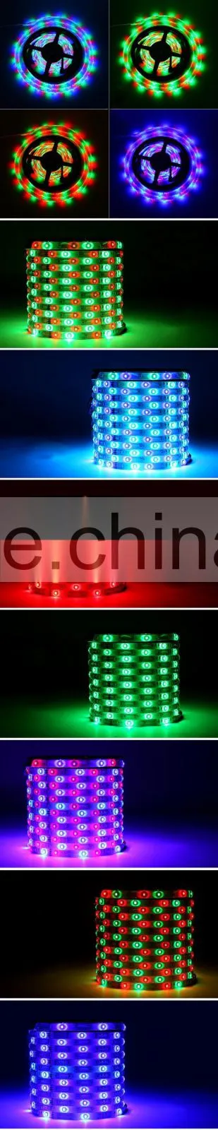LED 12V Strip Light SMD 3528 300 leds Flexible Lamp RGB rf Controller led strip
