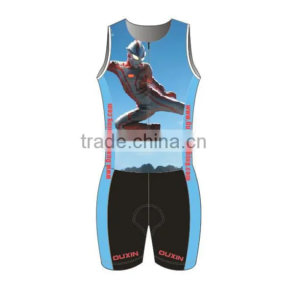 Full Sublimation Custom Triathlon, hot selling tri suit