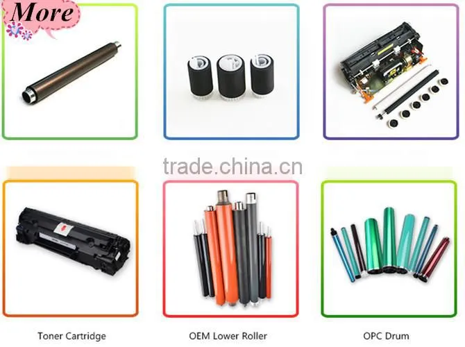 Compatible upper fuser roller DCC5065 6550 250 240 for Xerox color copier spare parts