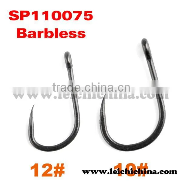 Wholesale SP110076 carp hooks barbless hook