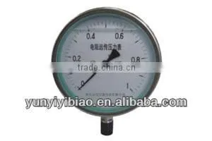 Remote pressure gauge resistance