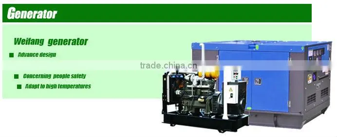 10kw Generator Powered by Weifang 2100D