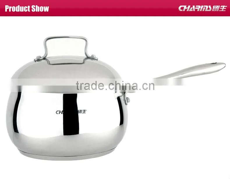 Charms dishwasher safe high quality induction stainless steel cookware set