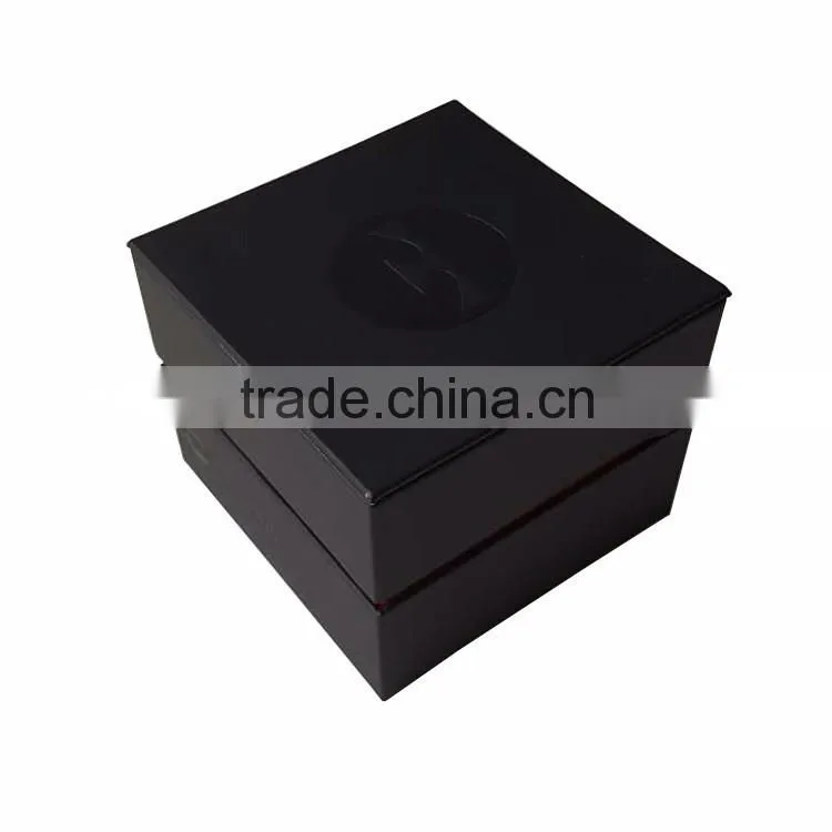 Luxury Leather Empty Watch Case Storage Box.