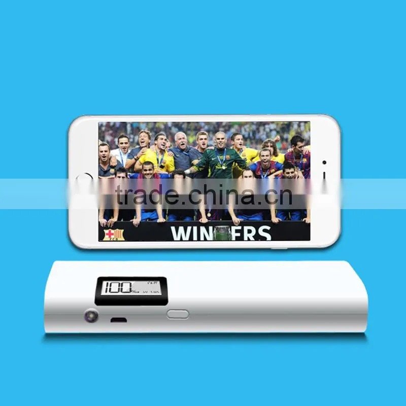 2015 Hot universal power bank move power charger with HD LCD display
