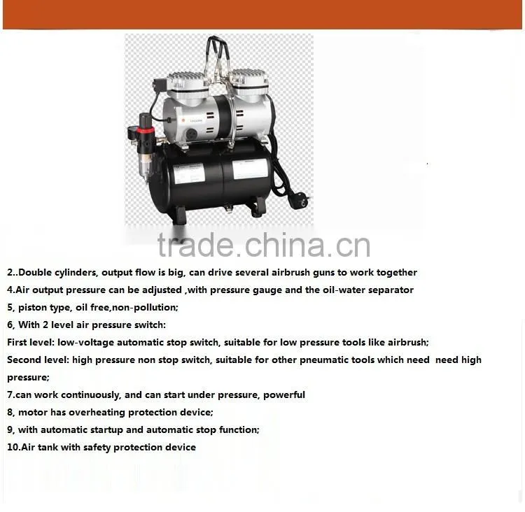 tagore professional high pressure air compressor TG230T