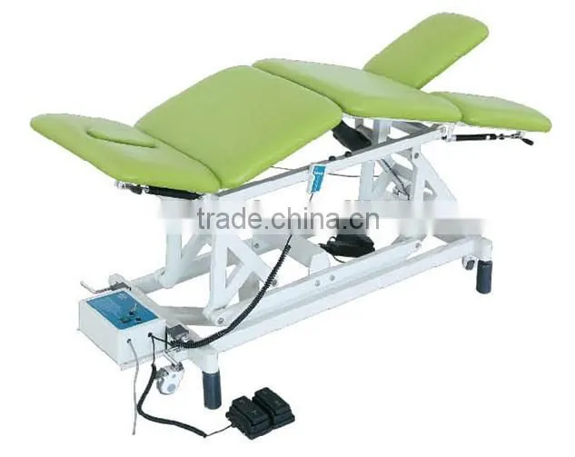 DE-4 with imported gas spring Adjustable Electric Treatment Bed