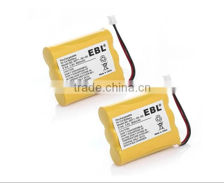EBL Rechargeable Cordless Phone Battery for Vtech 80-5071-00-00 8050710000