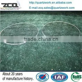 Transparent Optical Quartz Glass Plate/window 25.5*1