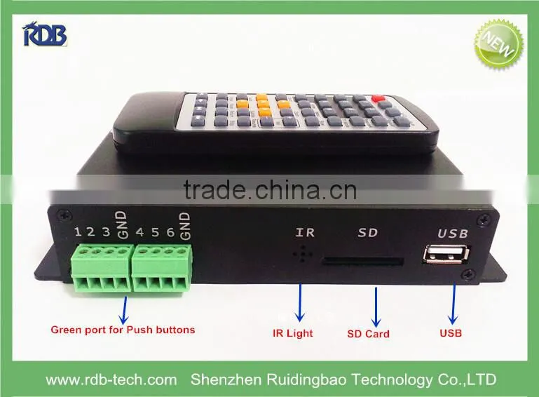 Looping full hd media player